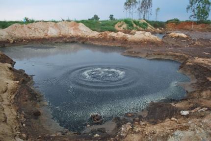 toxic pond
